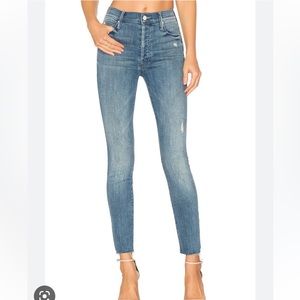 MOTHER High Rise Women Jeans - Blue